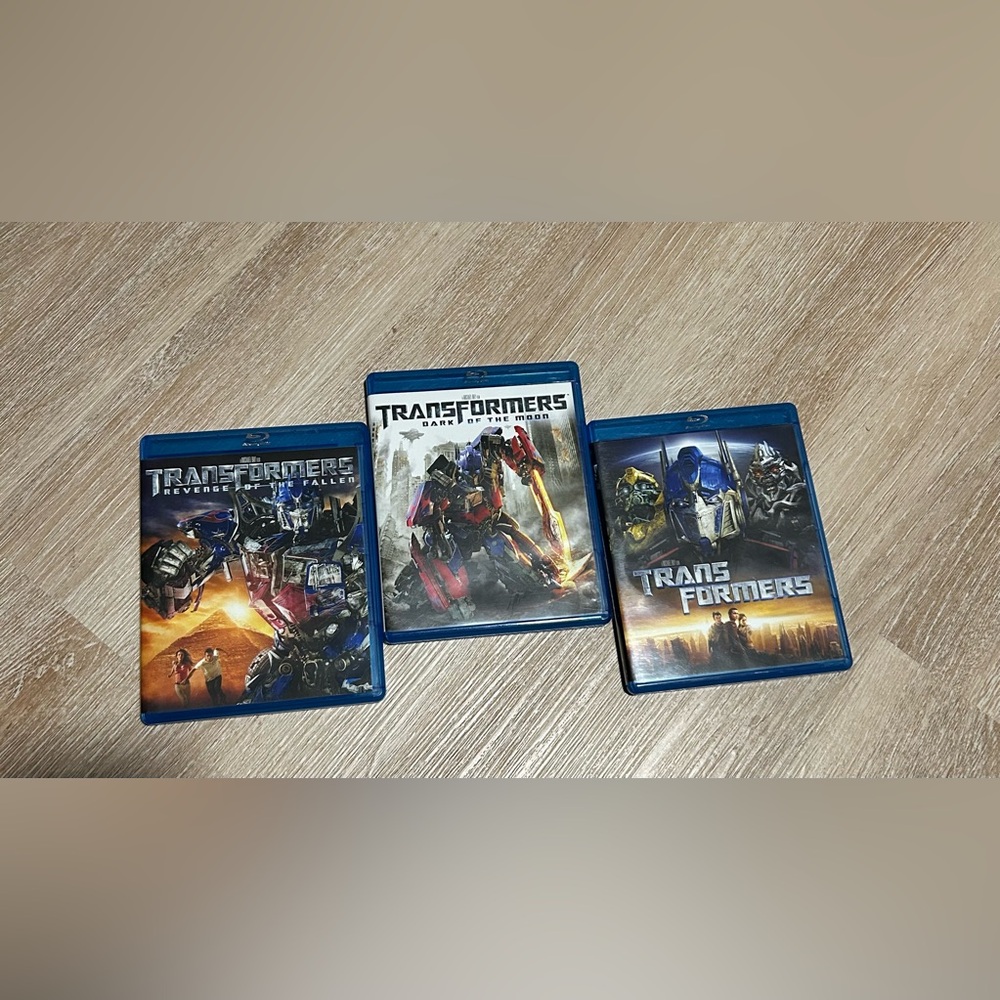Transformer Movie Collection 3 Movies - Shia Labeouf - Megan Fox, Blu Ray Movie
